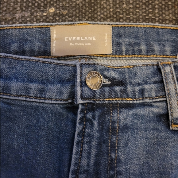 Everlane The Original Cheeky® Jean womens size 31 medium wash - Picture 11 of 11